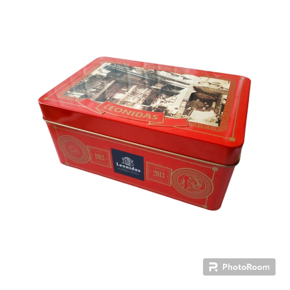 ☕ Maison Leonidas Belgian Chocolate Tin - Picture 1 of 7